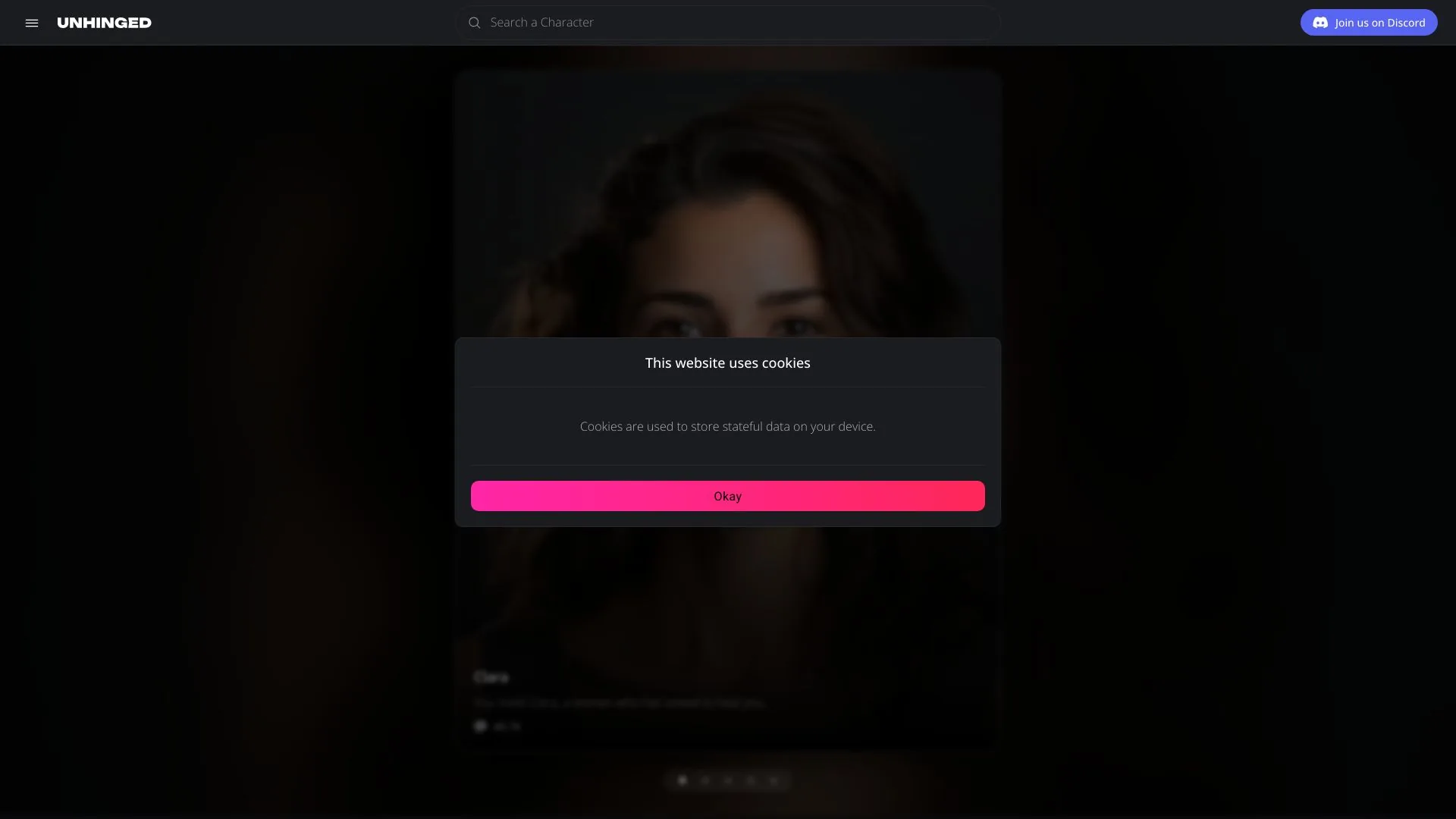 Unhinged AI screenshot