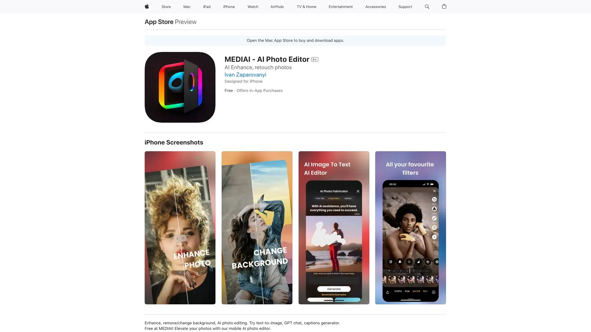 MEDIAI screenshot