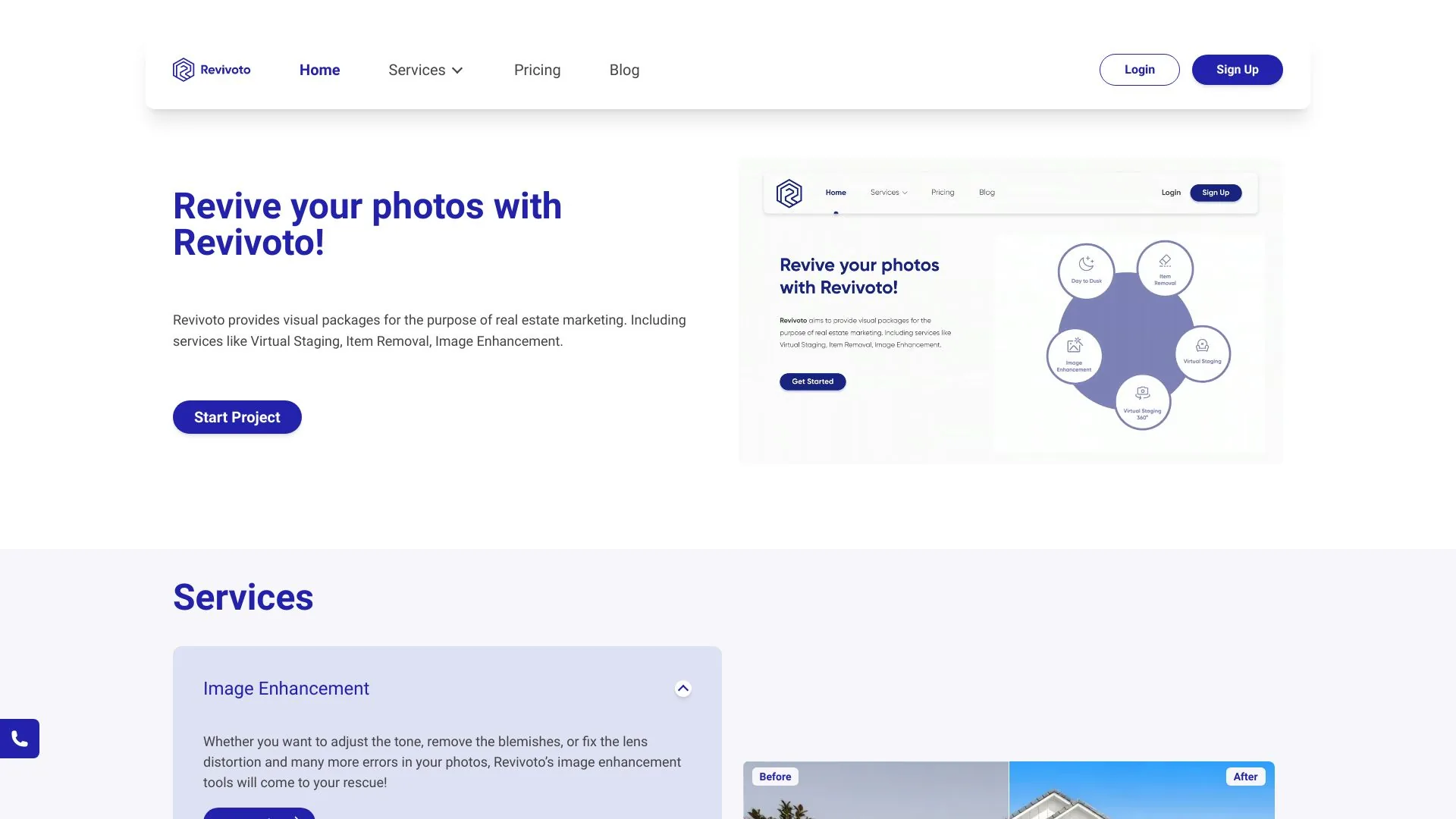 Revivoto screenshot