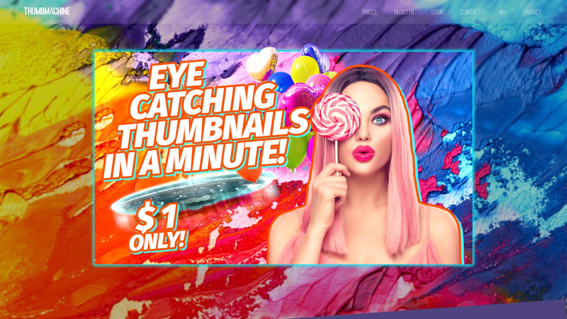 Thumbmachine - Youtube缩略图制作工具 screenshot
