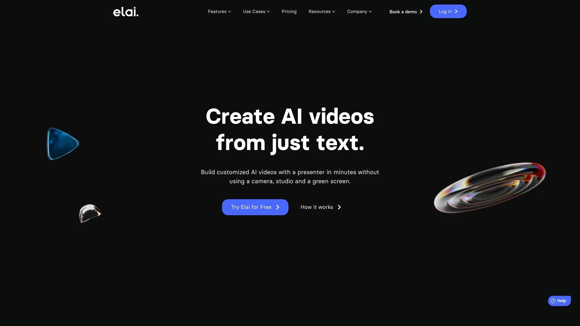 Elai.io - 自动化AI视频生成平台 screenshot