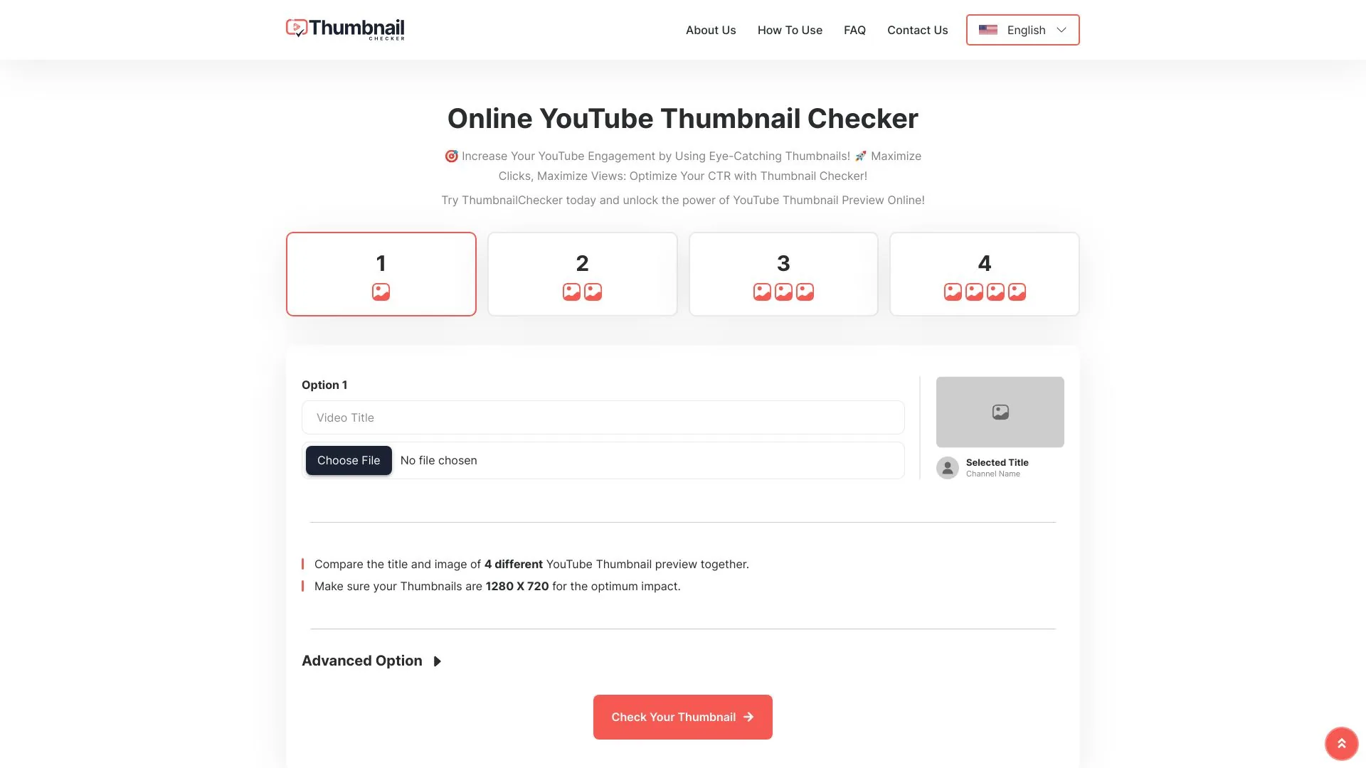 Thumbnail Checker screenshot