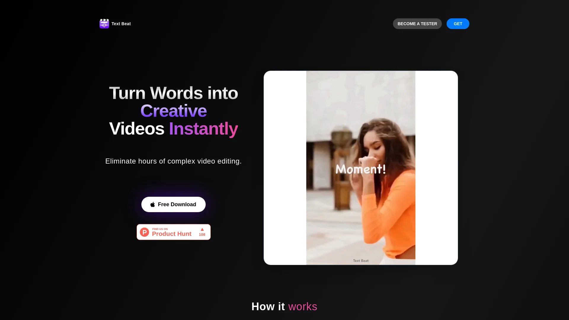 Text Beat - Instant video creator screenshot