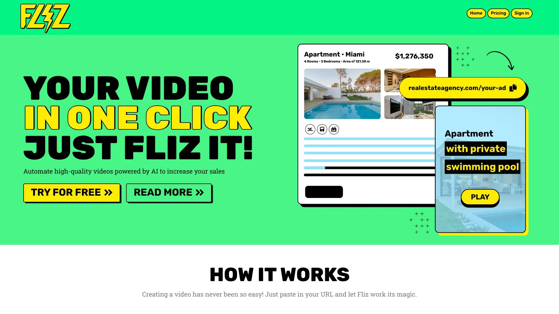 Fliz screenshot