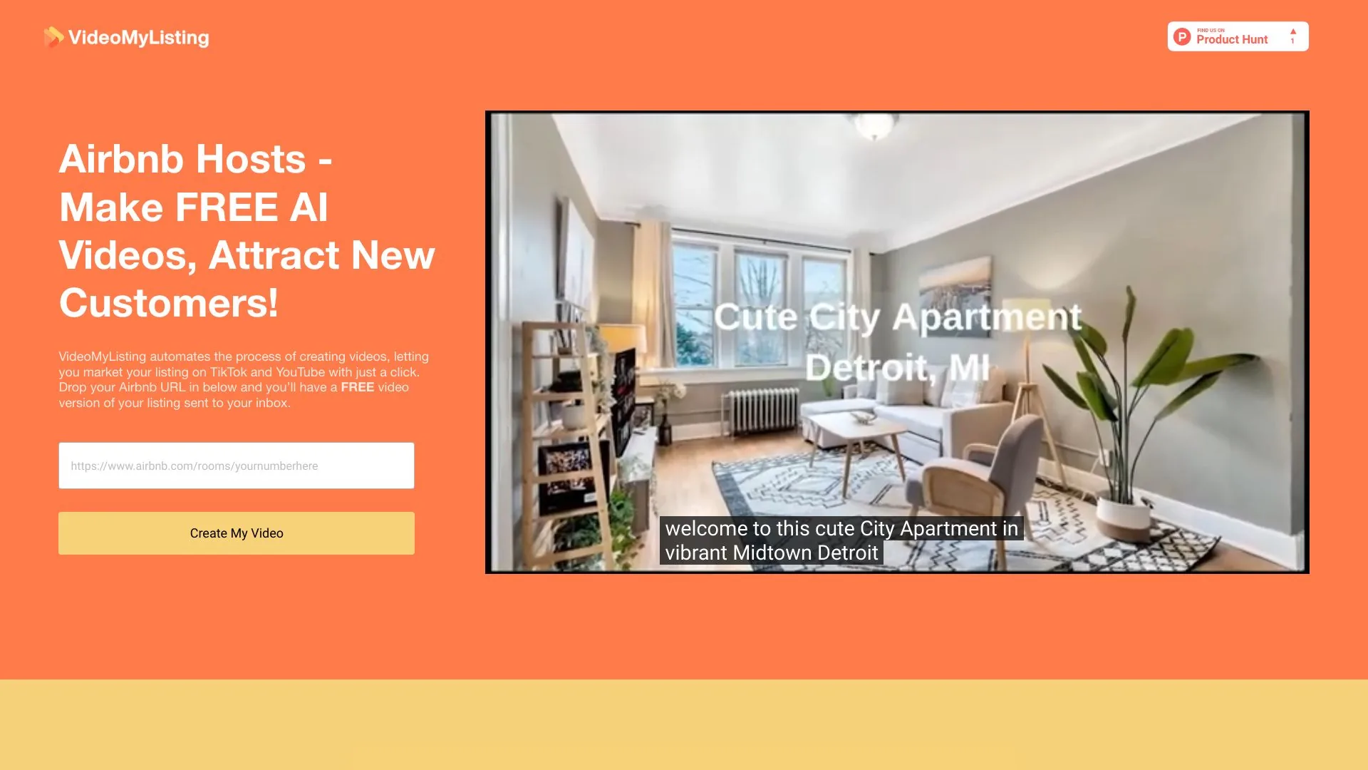 Video My Listing screenshot