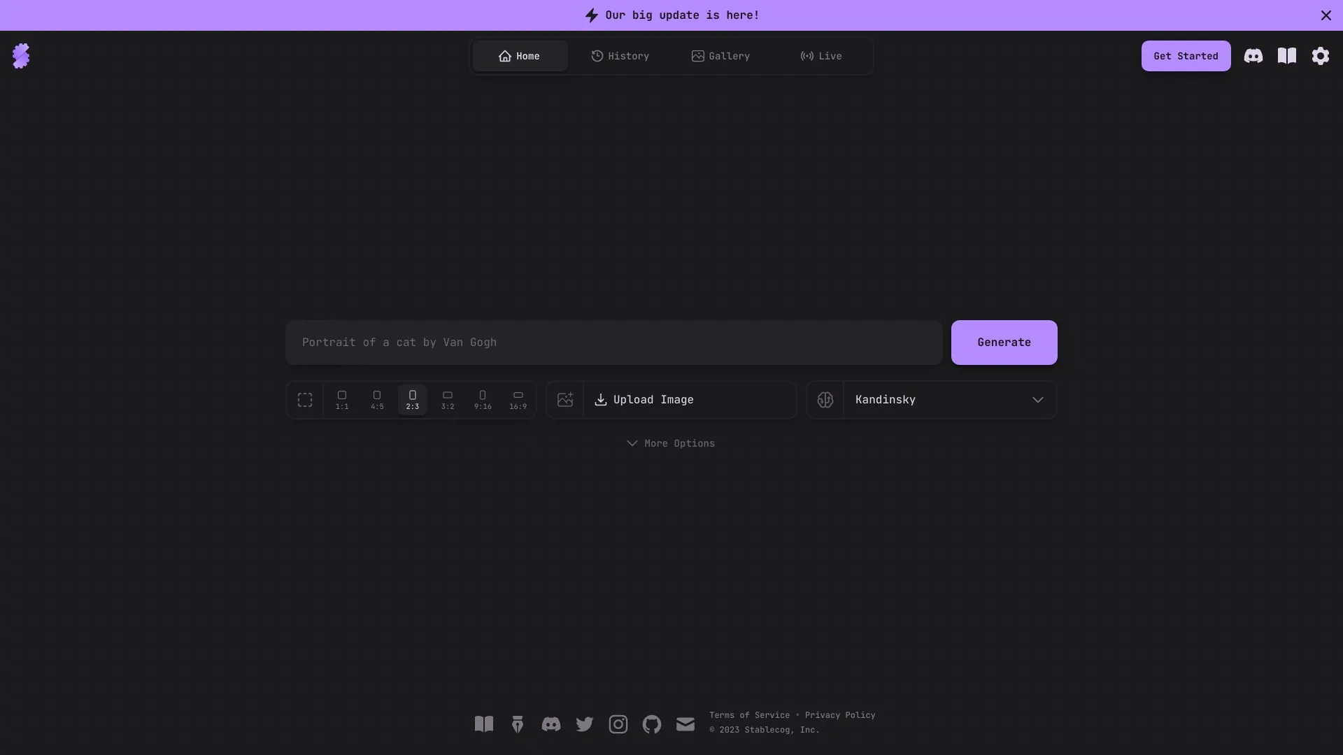 Stablecog | AI图像生成器 screenshot