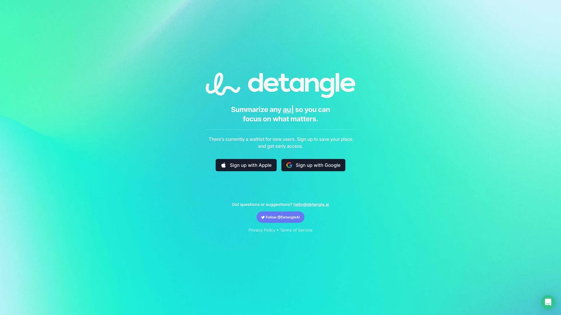 Detangle screenshot