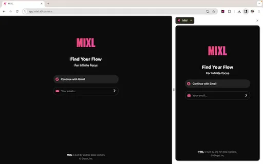 Mixl screenshot
