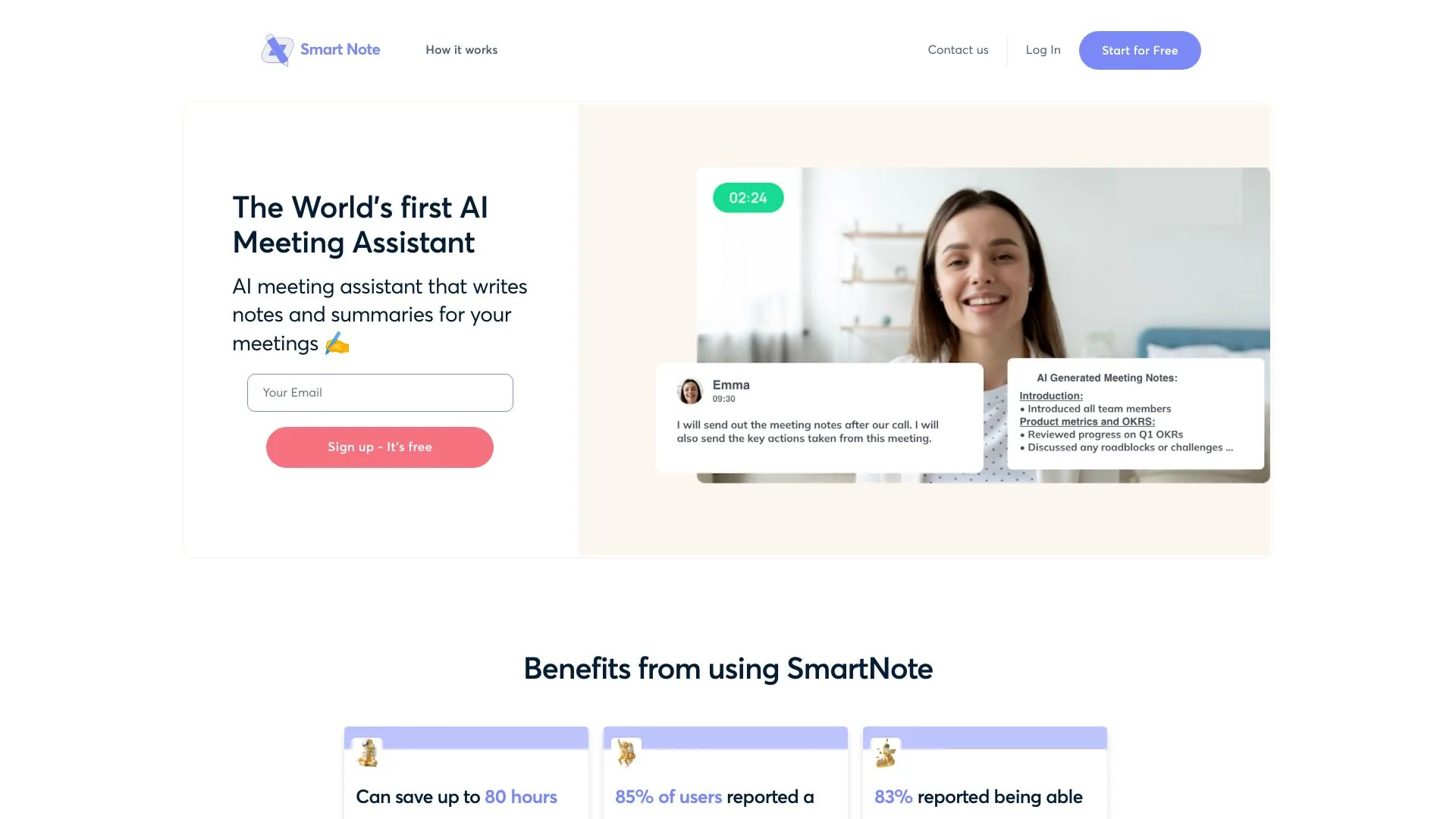 Smart Note AI screenshot