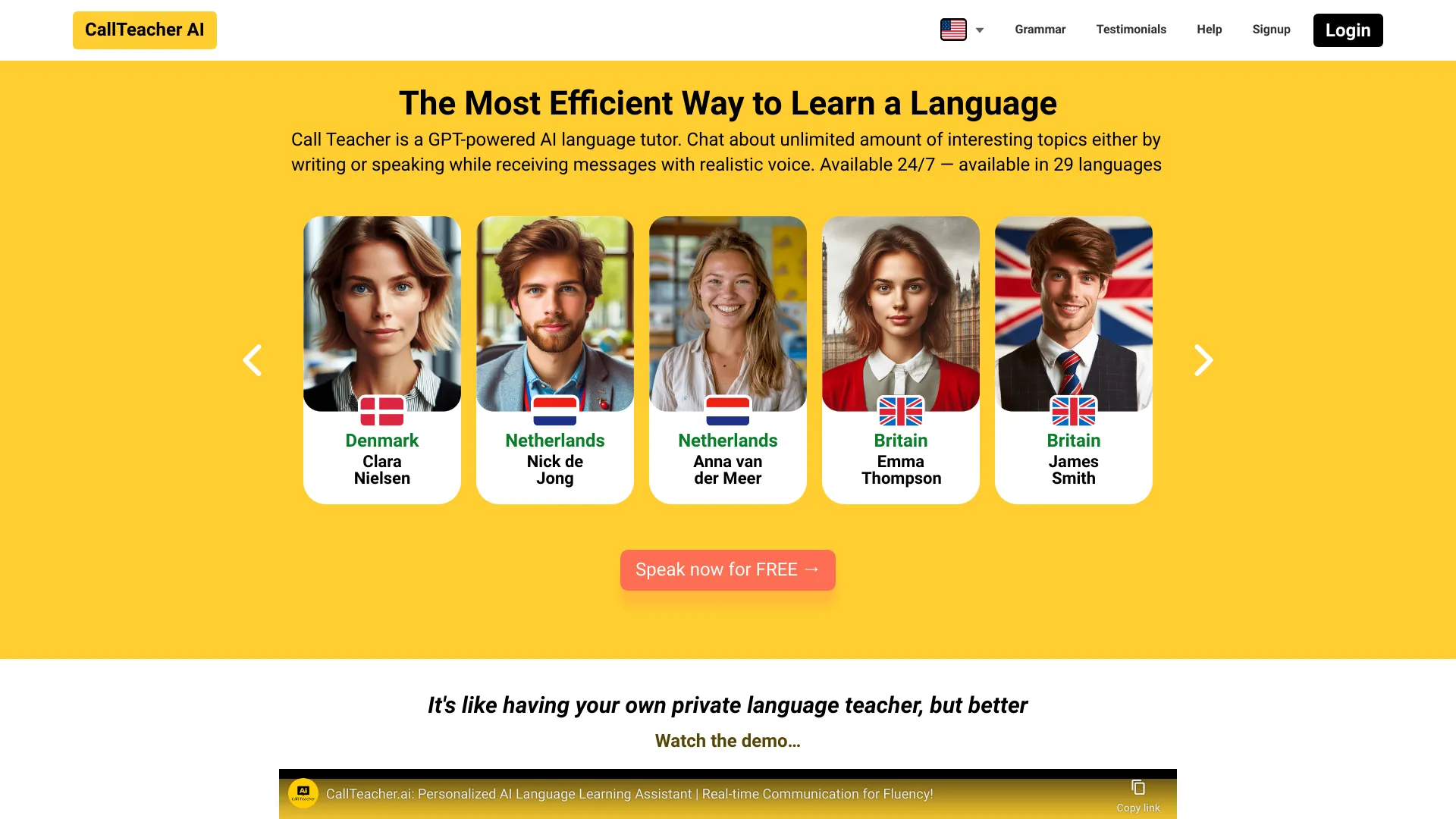 CallTeacher screenshot
