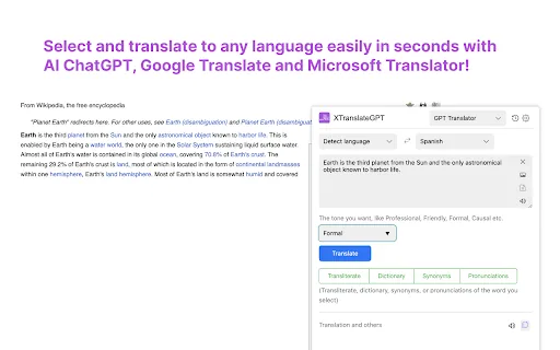 AI Translator Hub screenshot