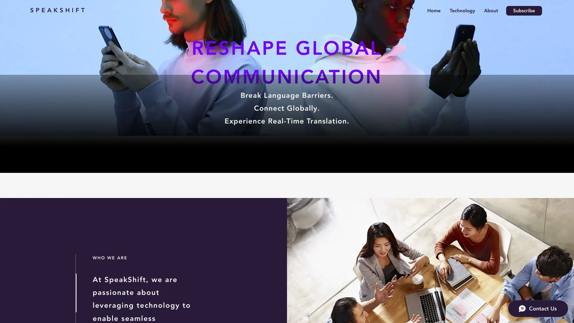SpeakShift screenshot