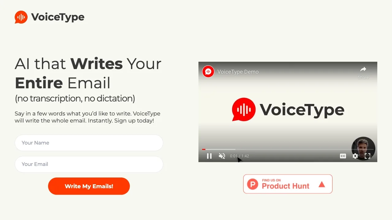 VoiceType screenshot