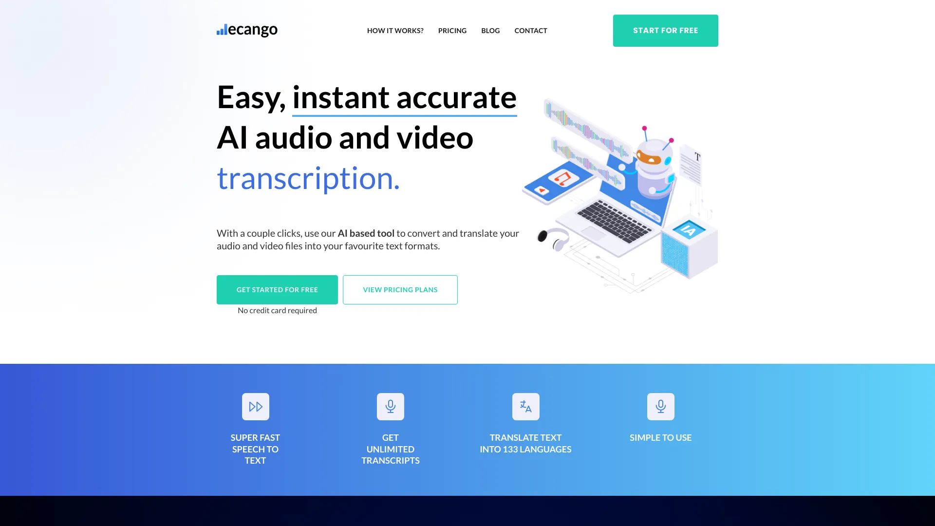 Ecango screenshot