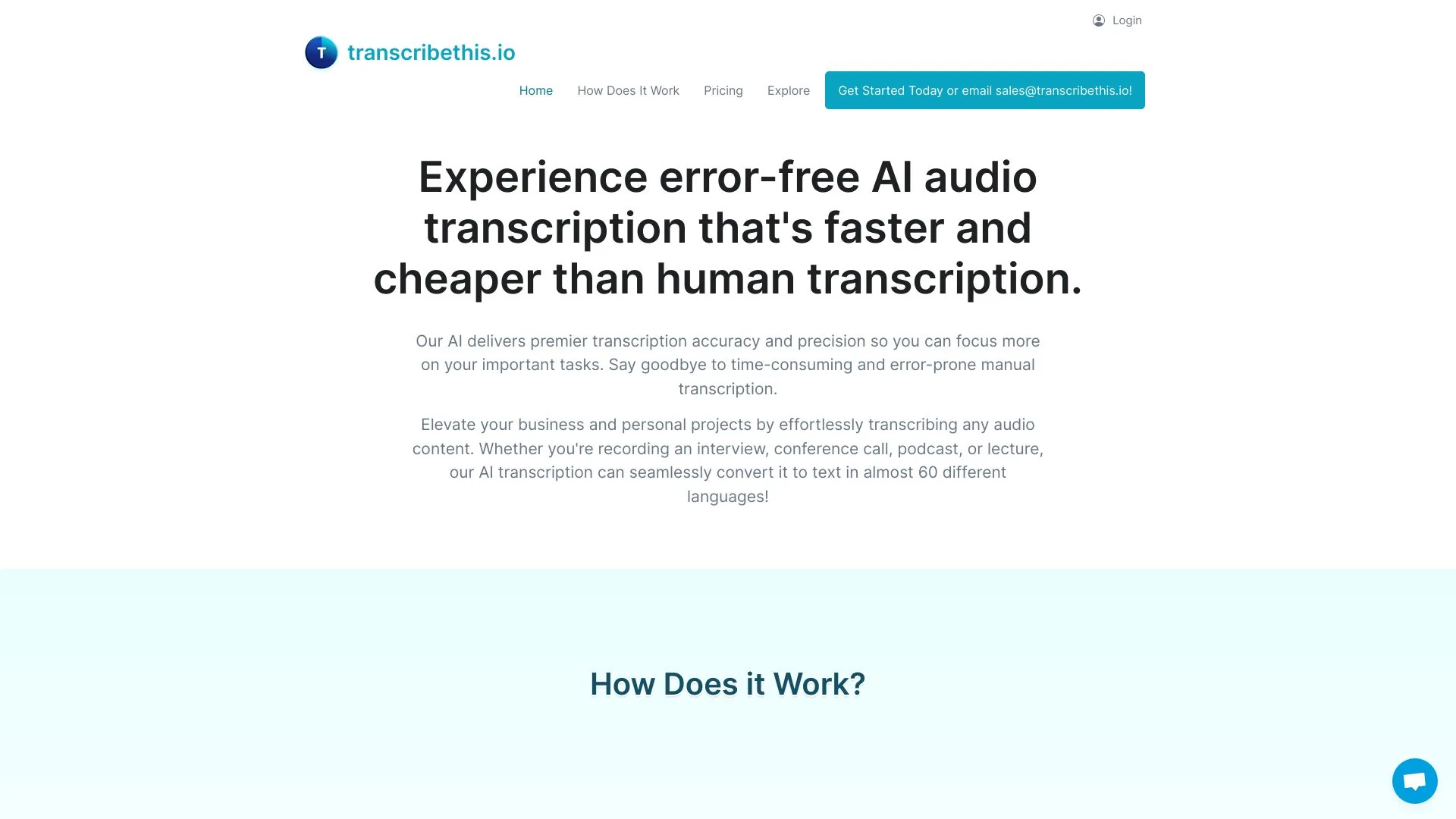 transcribethis.io screenshot