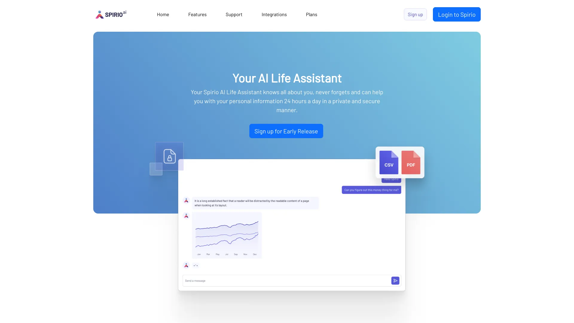 Spirio AI screenshot