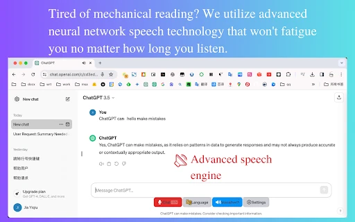 ChatGPT Voice Master screenshot