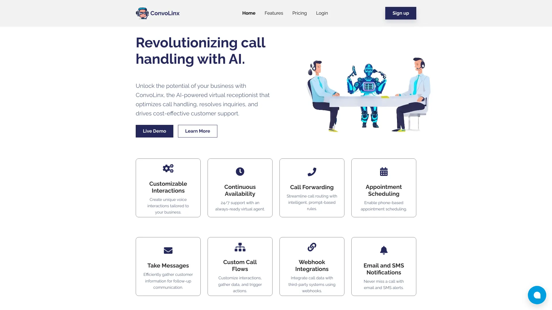 ConvoLinx screenshot