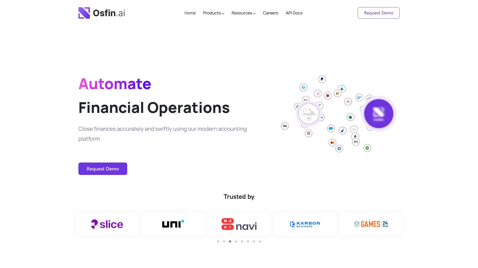 Osfin.ai screenshot
