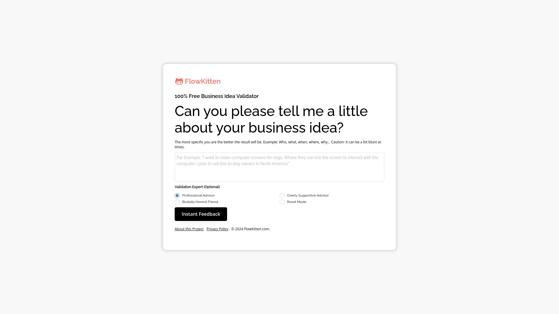 FlowKitten screenshot