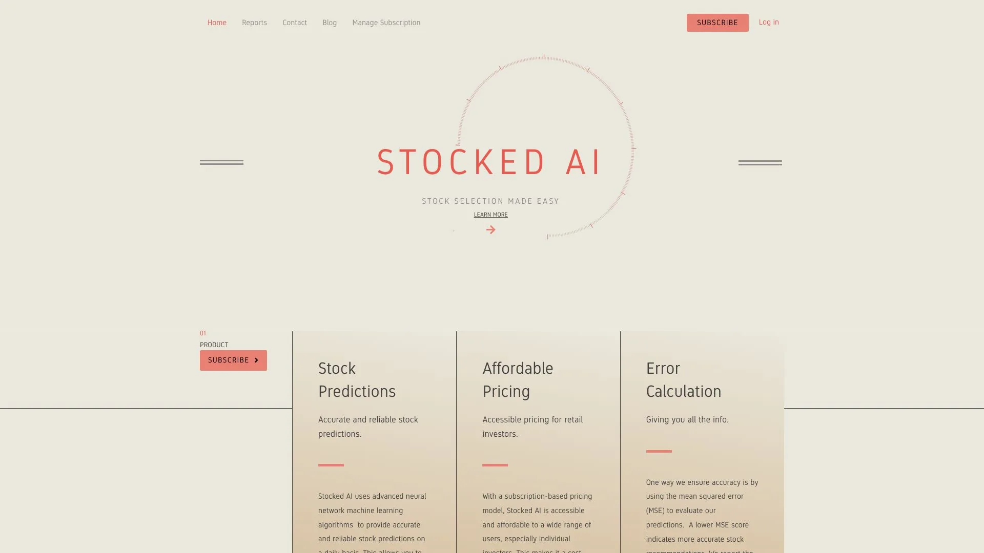 Stocked AI screenshot