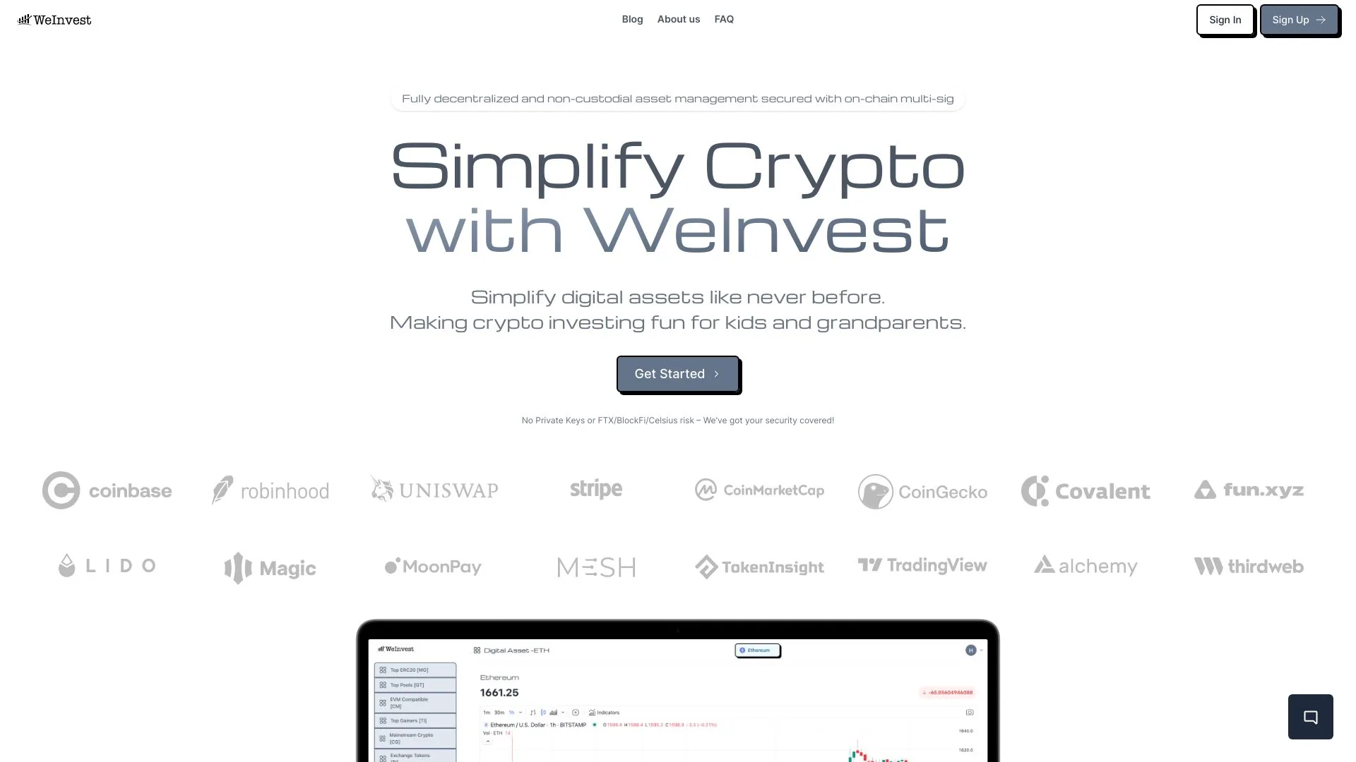 WeInvest screenshot