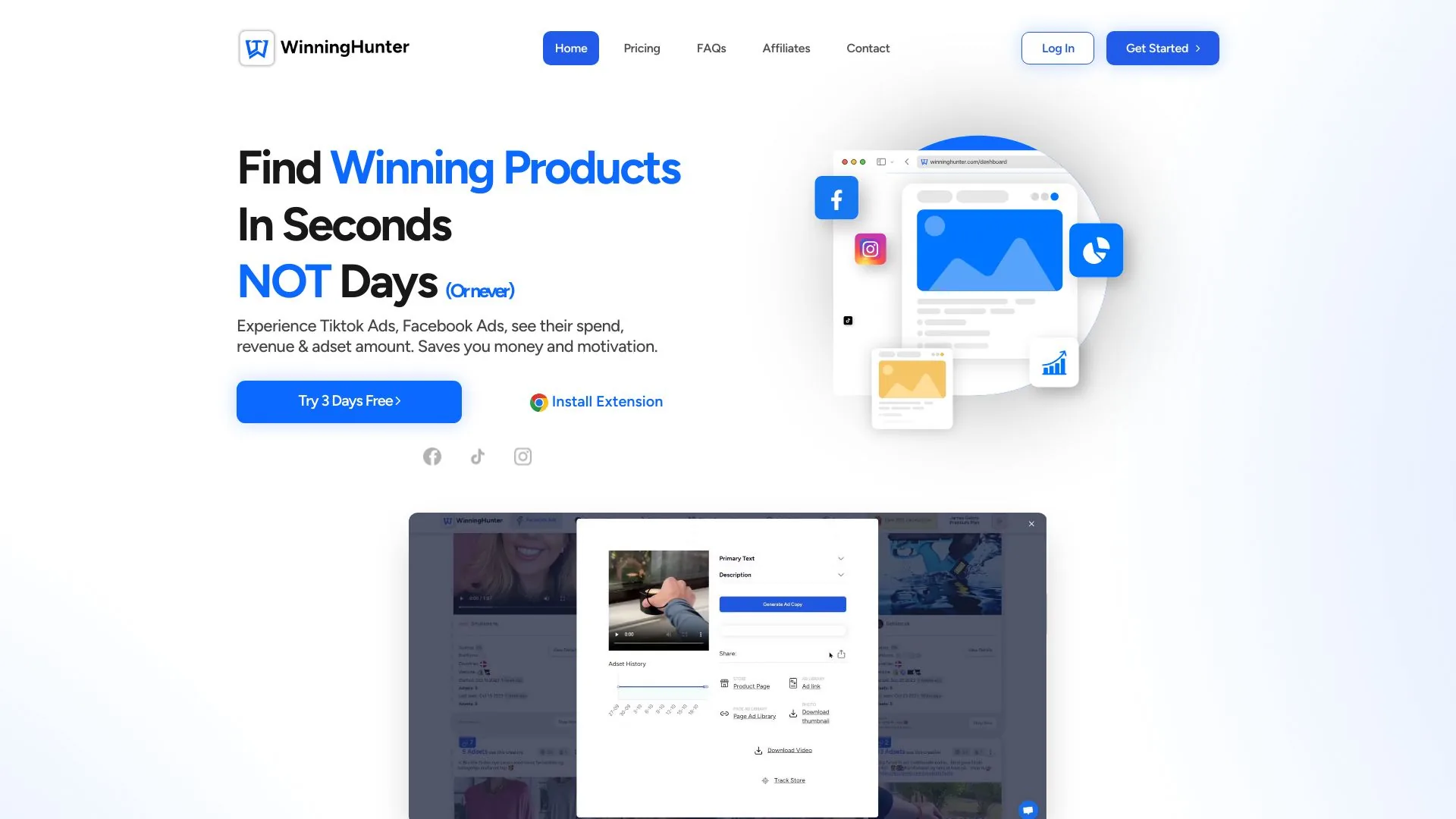 WinningHunter screenshot