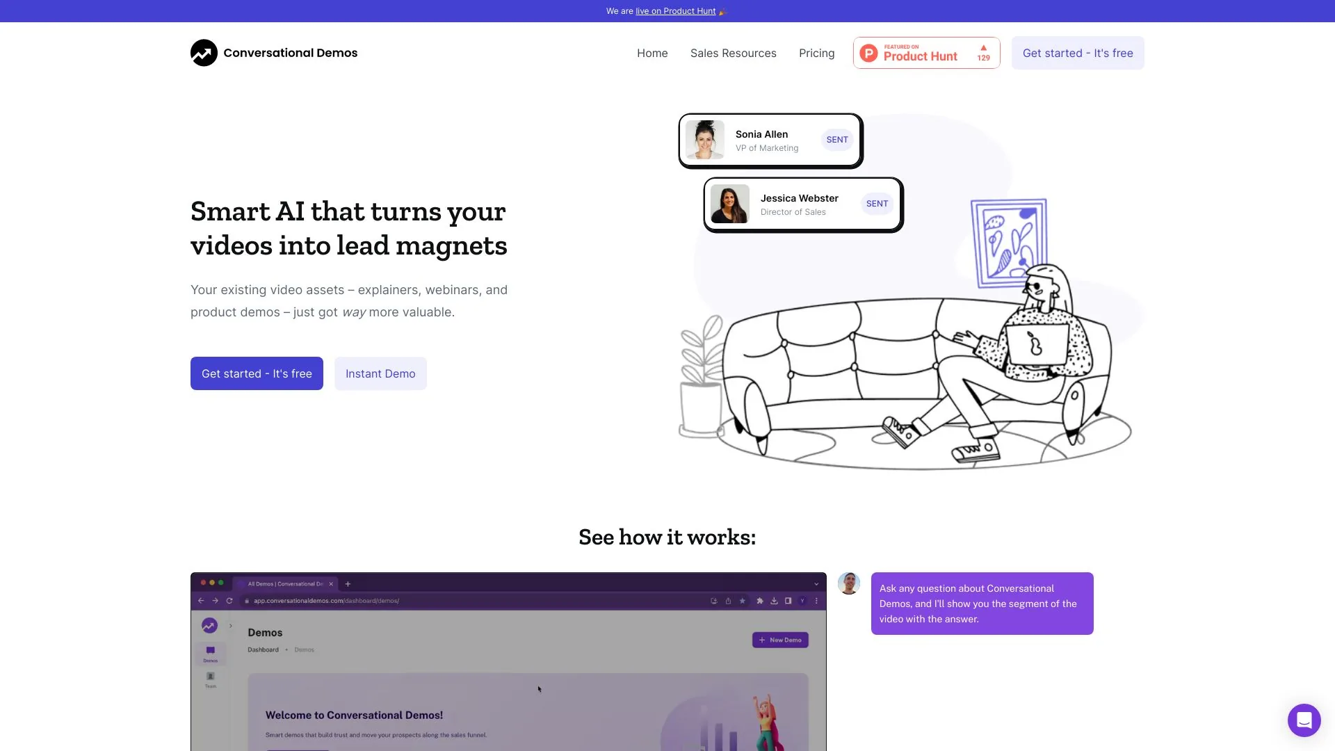 对话演示 screenshot