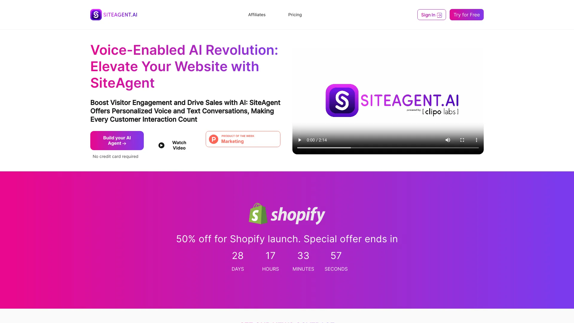 Site Agent screenshot