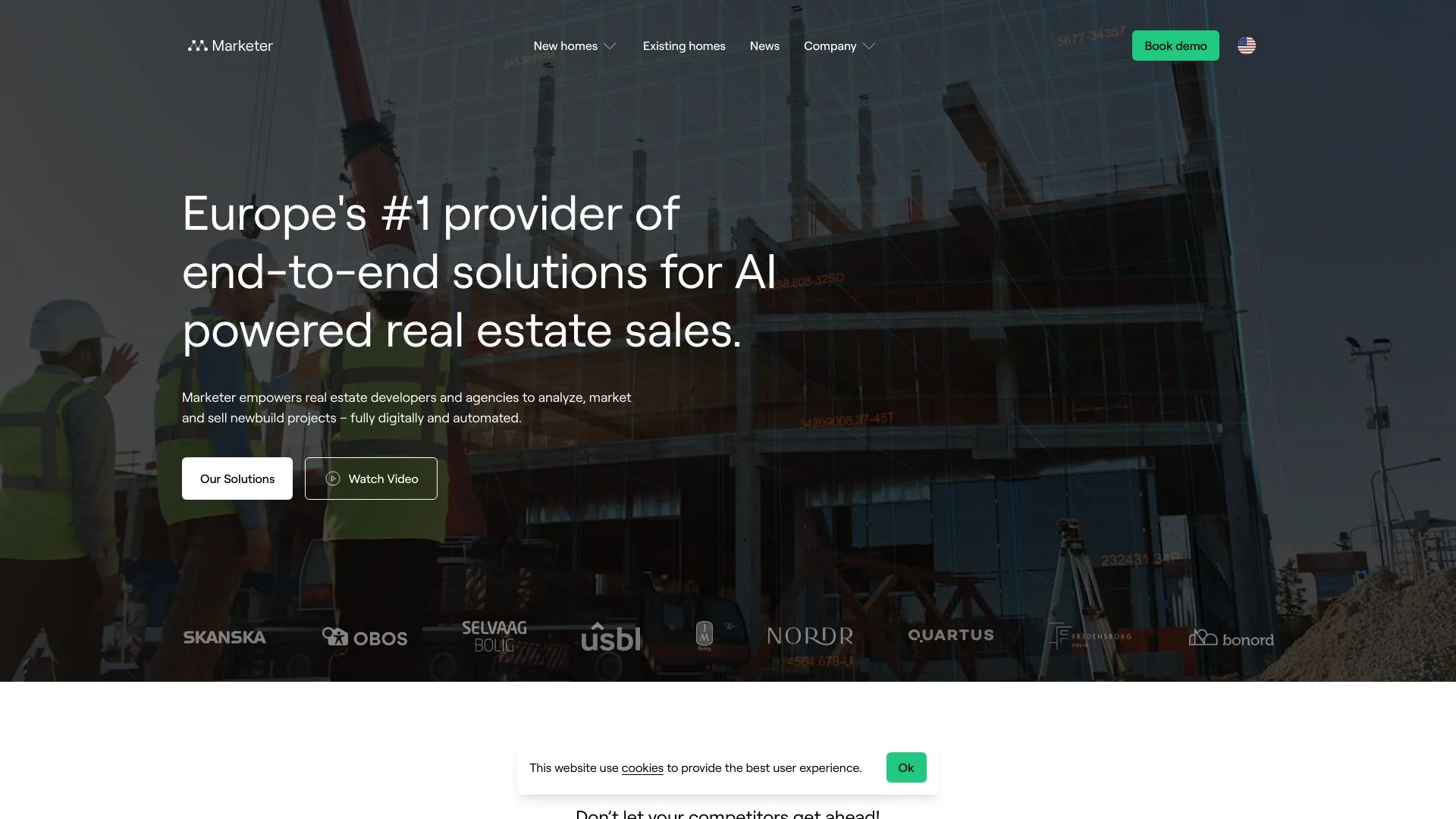 Marketer screenshot