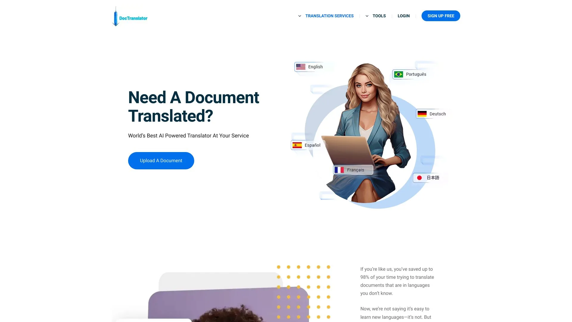 Free Doc Translator screenshot
