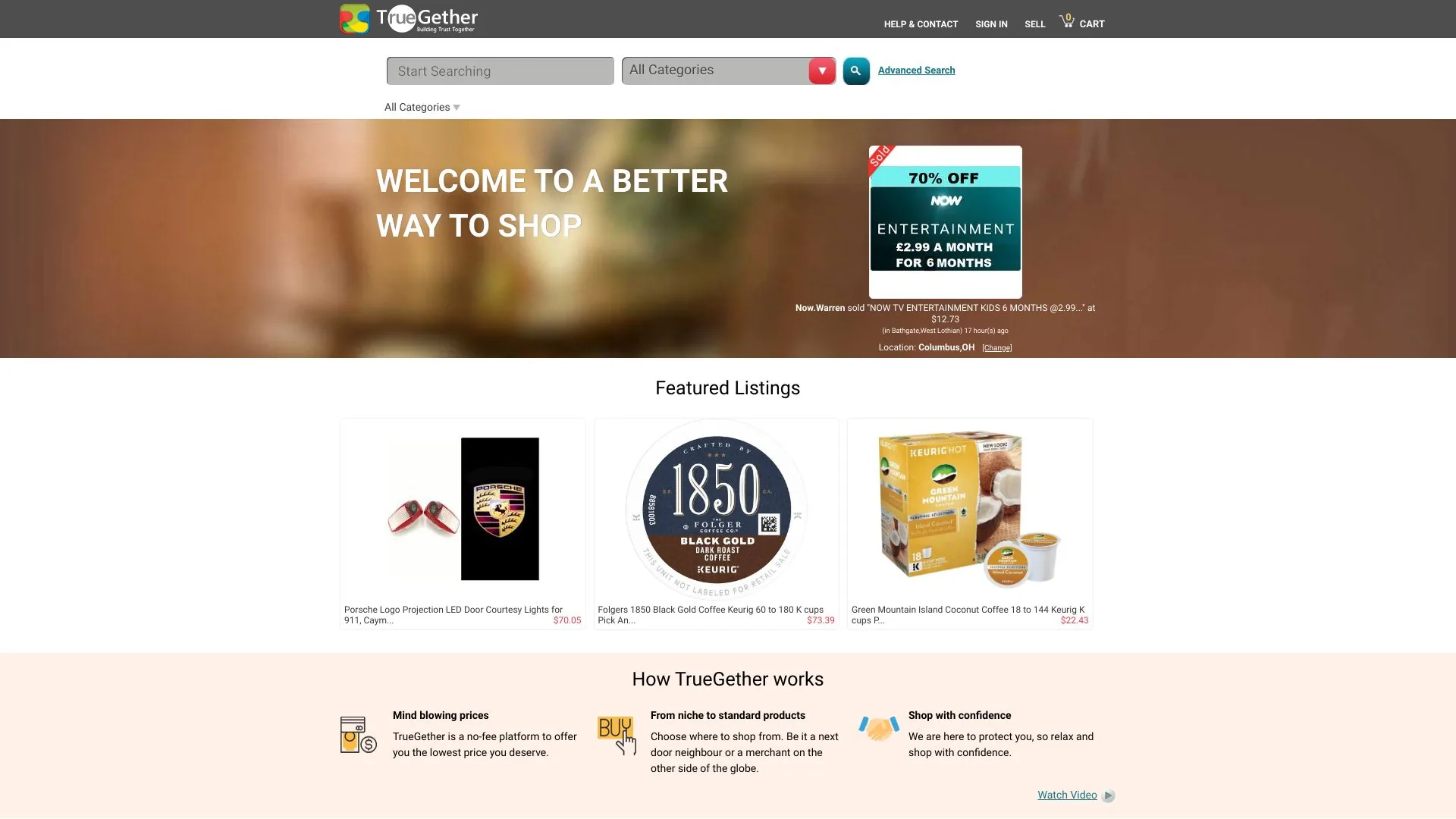 TrueGether screenshot