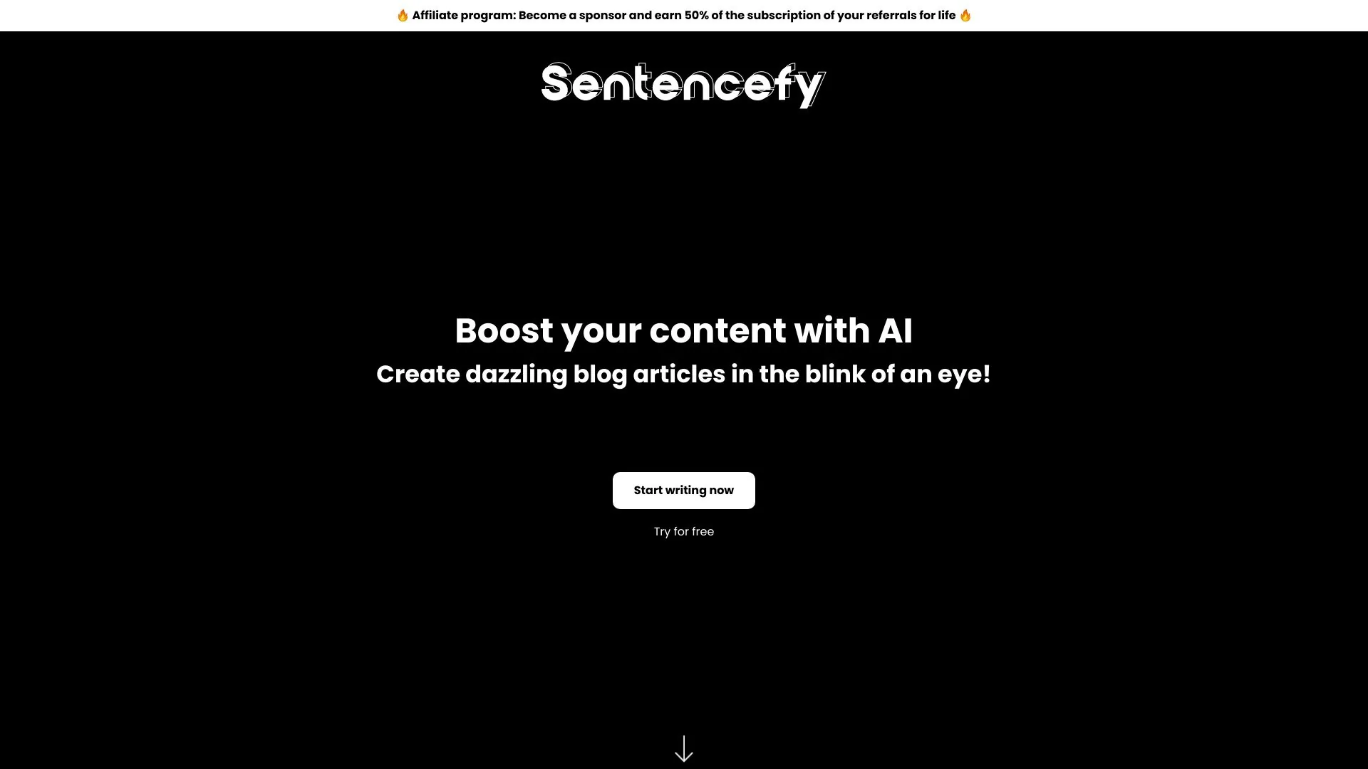 Sentencefy screenshot