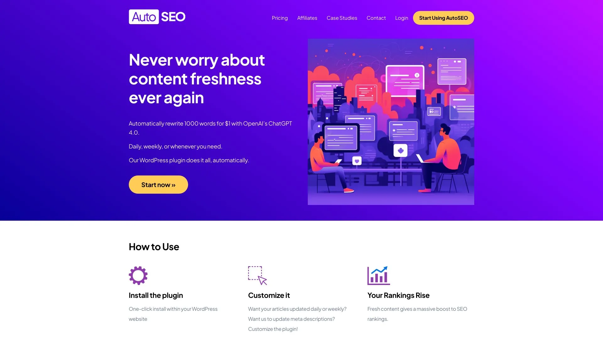 AutoSEO screenshot