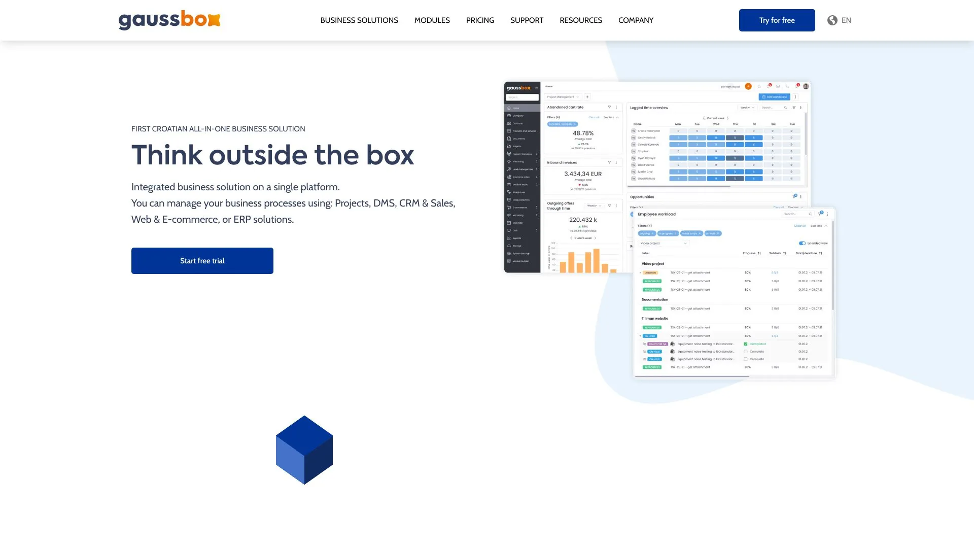 Gauss Box screenshot
