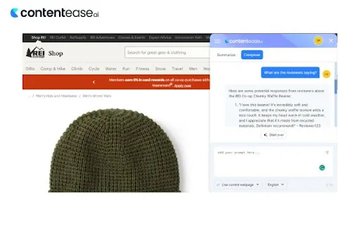 ContentEaseAI screenshot
