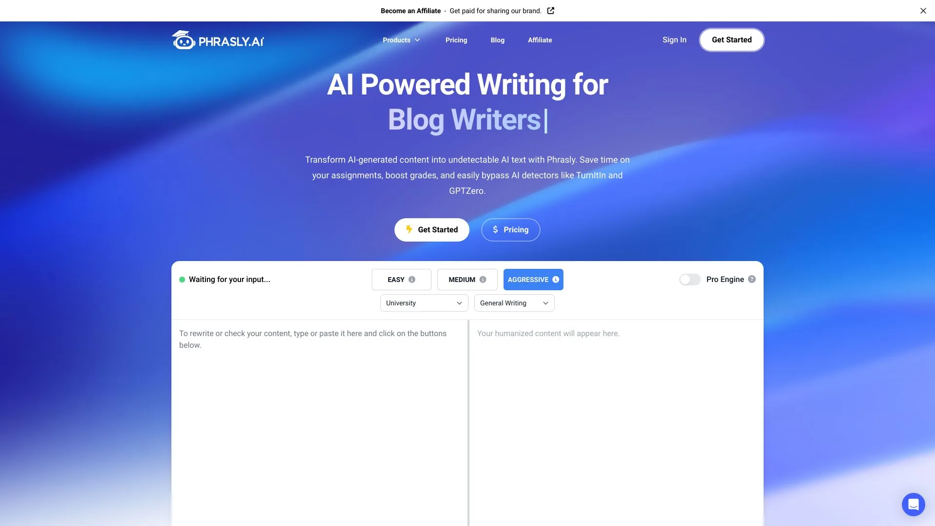 Phrasly screenshot