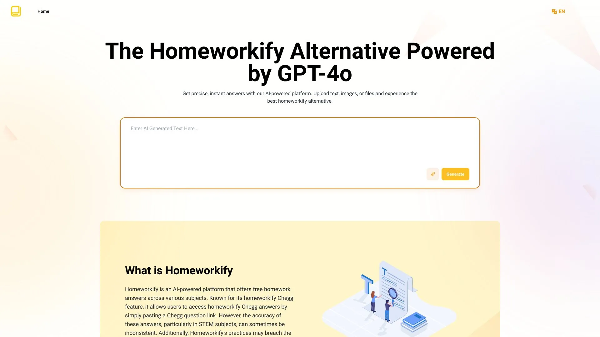 Homeworkify.im : Master Homework with GPT-4o screenshot