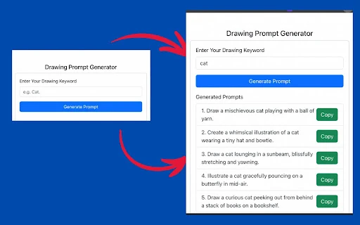 Drawing Prompts Generator screenshot
