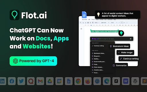 Flot.ai screenshot