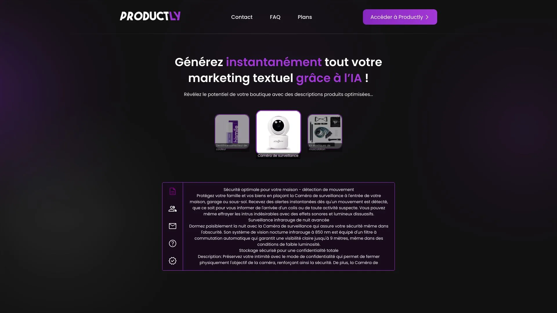 Productly screenshot