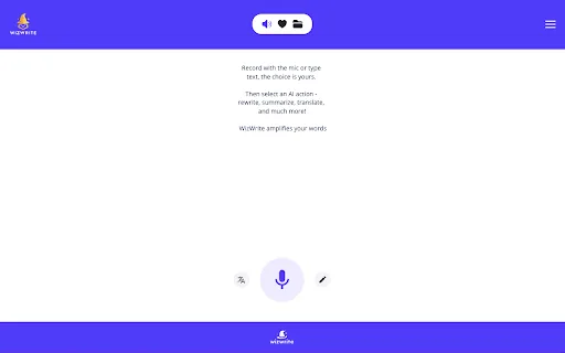 WizWrite screenshot