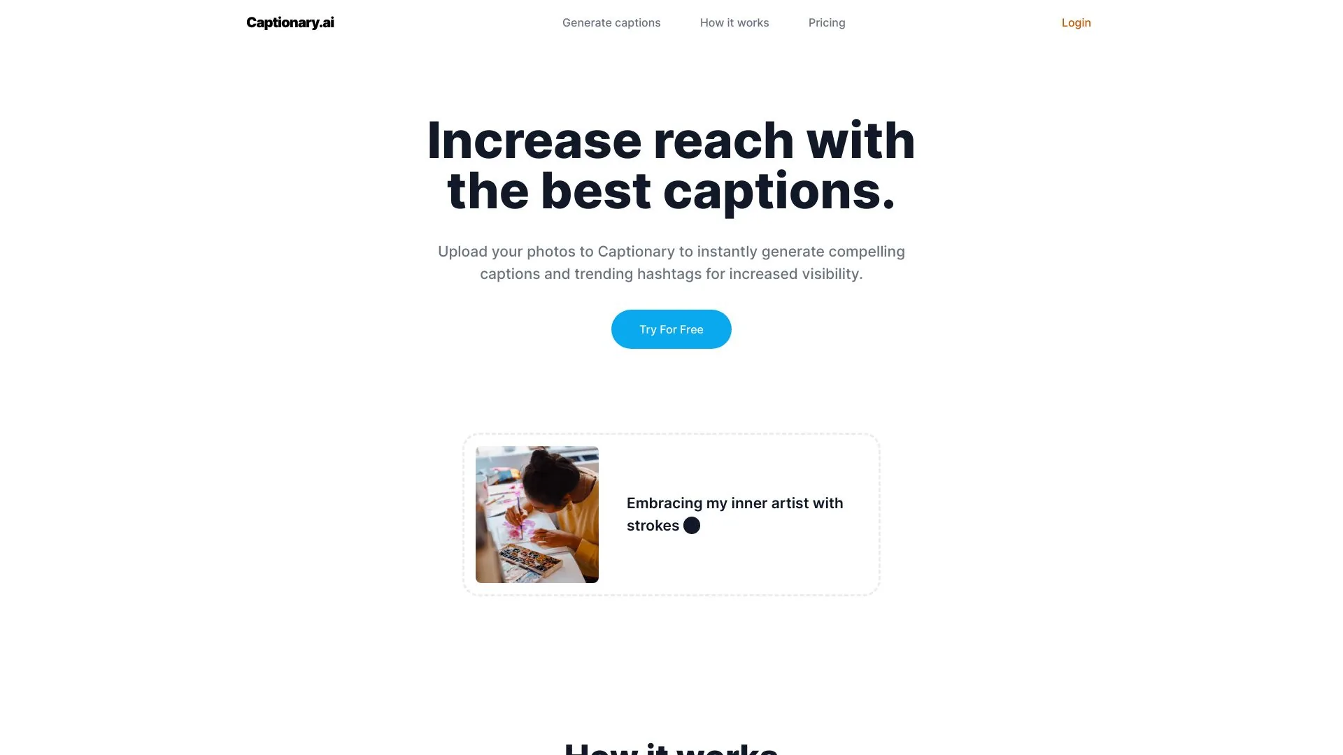 Captionary screenshot