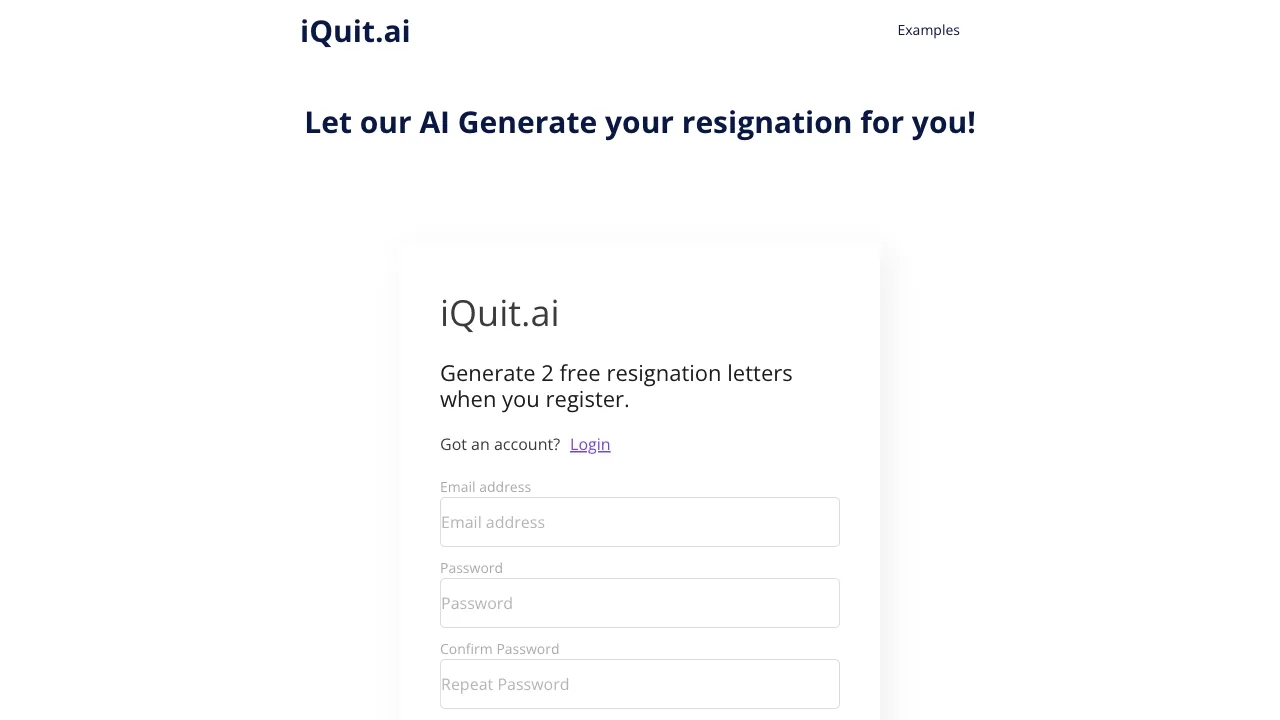 iQuit.ai screenshot