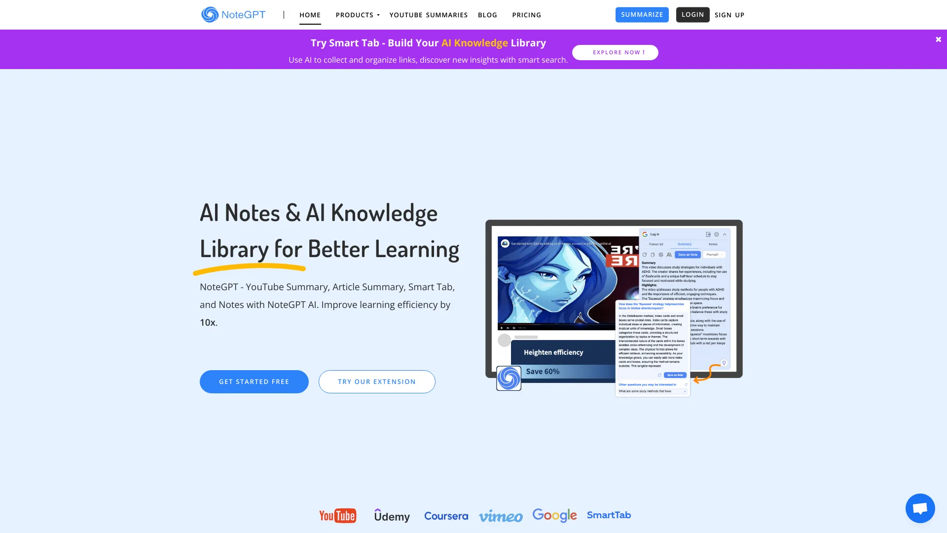 NoteGPT screenshot