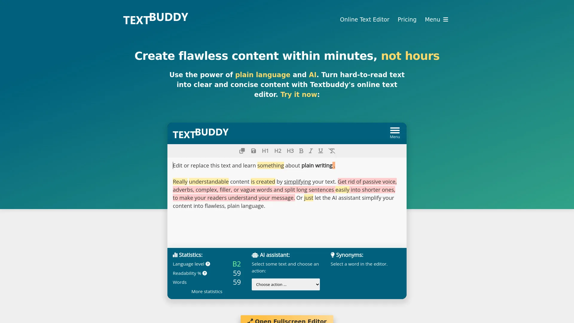 Textbuddy AI screenshot