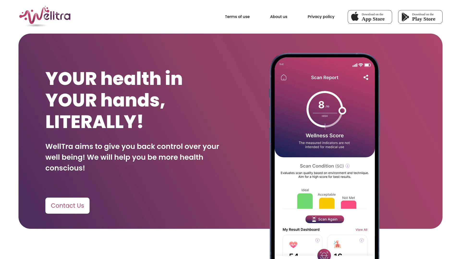 WellTra screenshot