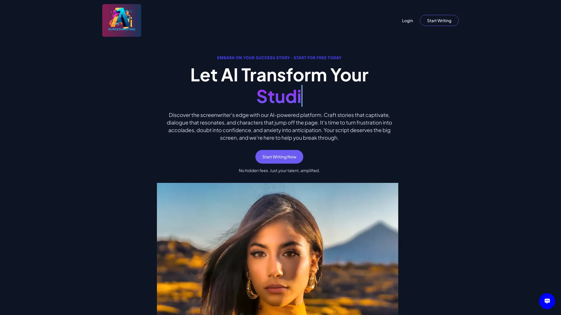 Screenwriting.AI screenshot