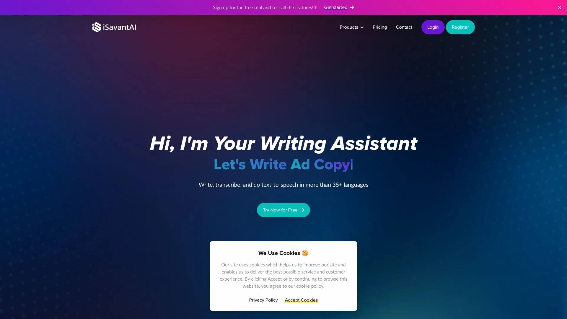 iSavantAI screenshot