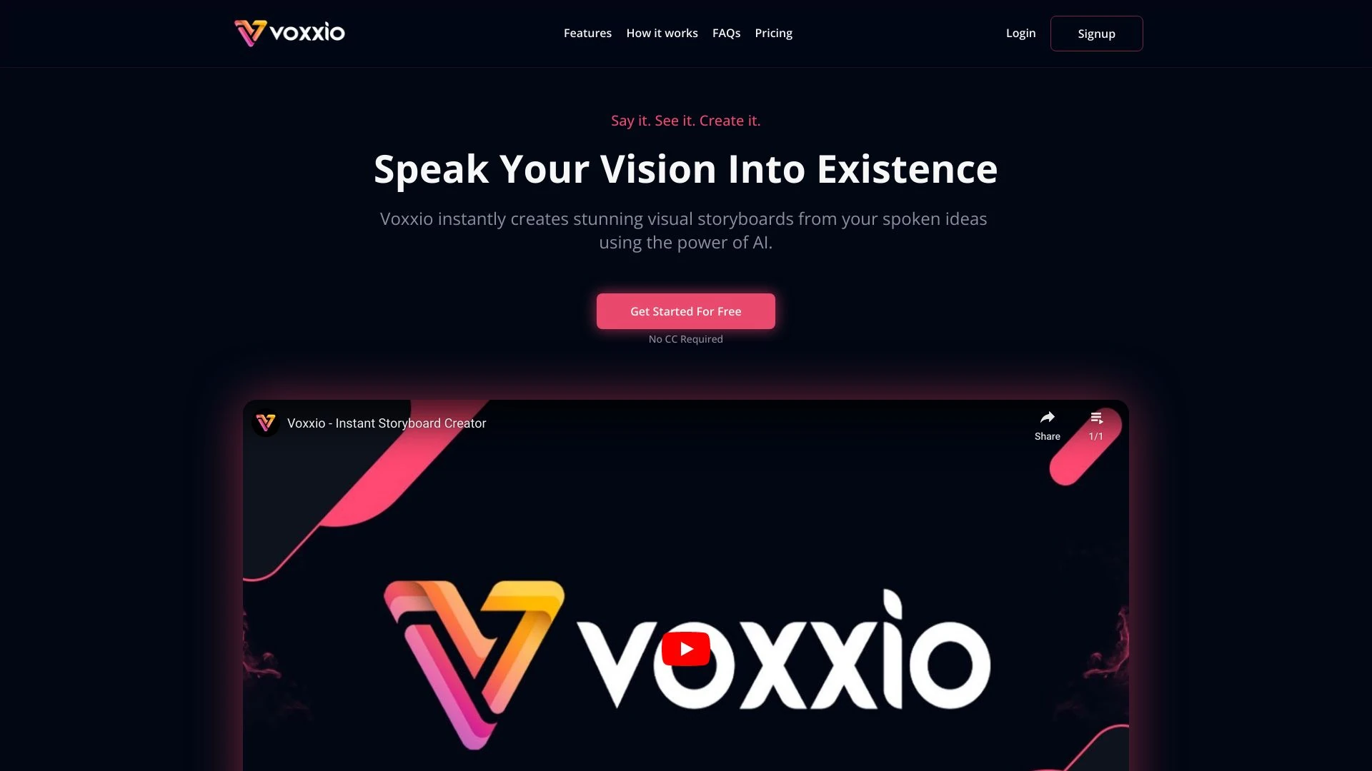 Voxxio screenshot